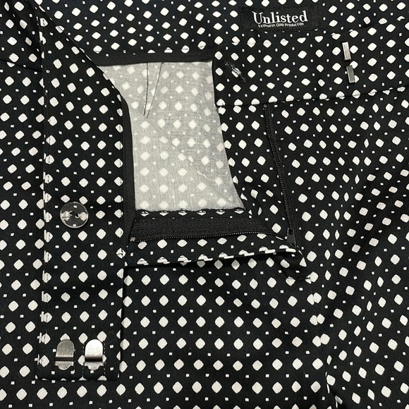 NWOT Unlisted Kenneth Cole Black and White Stretch Capri 10 - Picture 10 of 14